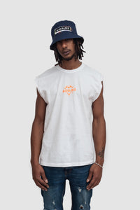 CAMISETA SURMA BLANCA SIN MANGAS